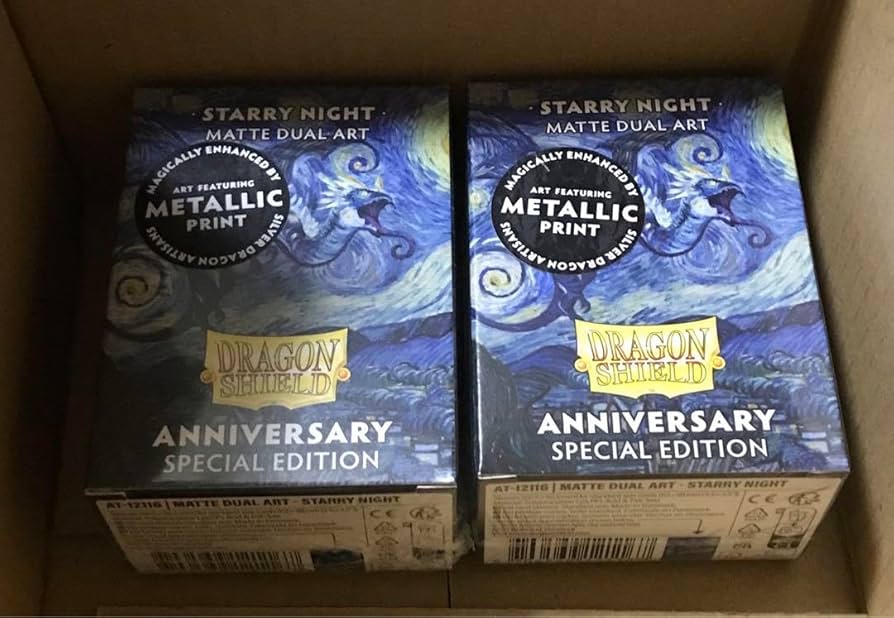 Starry Nightドラゴンシールド　25周年アニバーサリー版 ドラゴンシールド スリーブ スタンダードサイズ マットデュアル